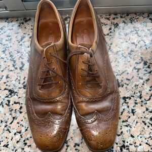 Luxurious Oxford J.M Weston Leather Men's Dress Shoes